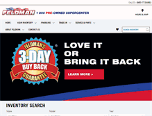 Tablet Screenshot of 1800preowned.com